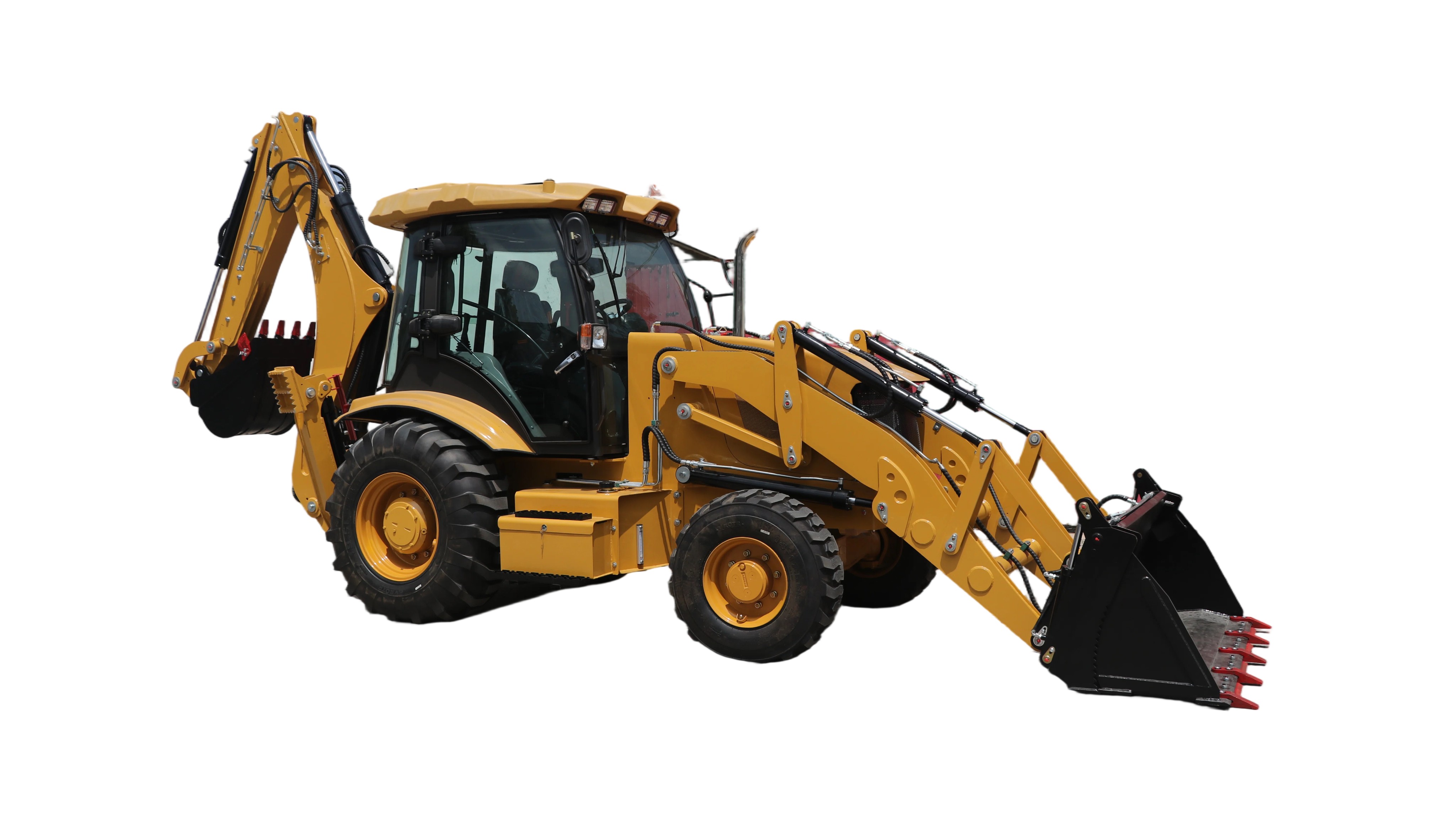 SDSG FC-388Y Backhoe Loader