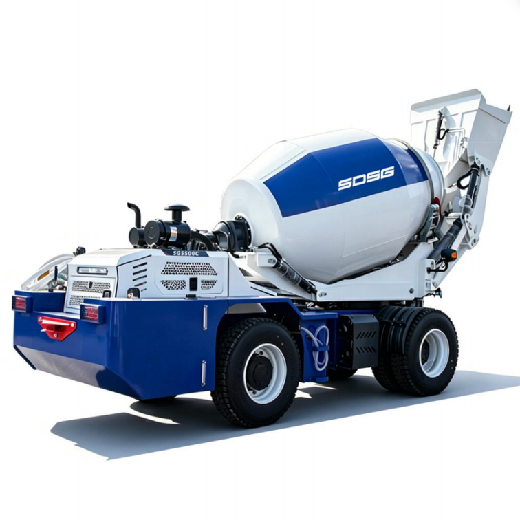 SDSG SG3.5C Self-Loading Concrete Mixer Truck