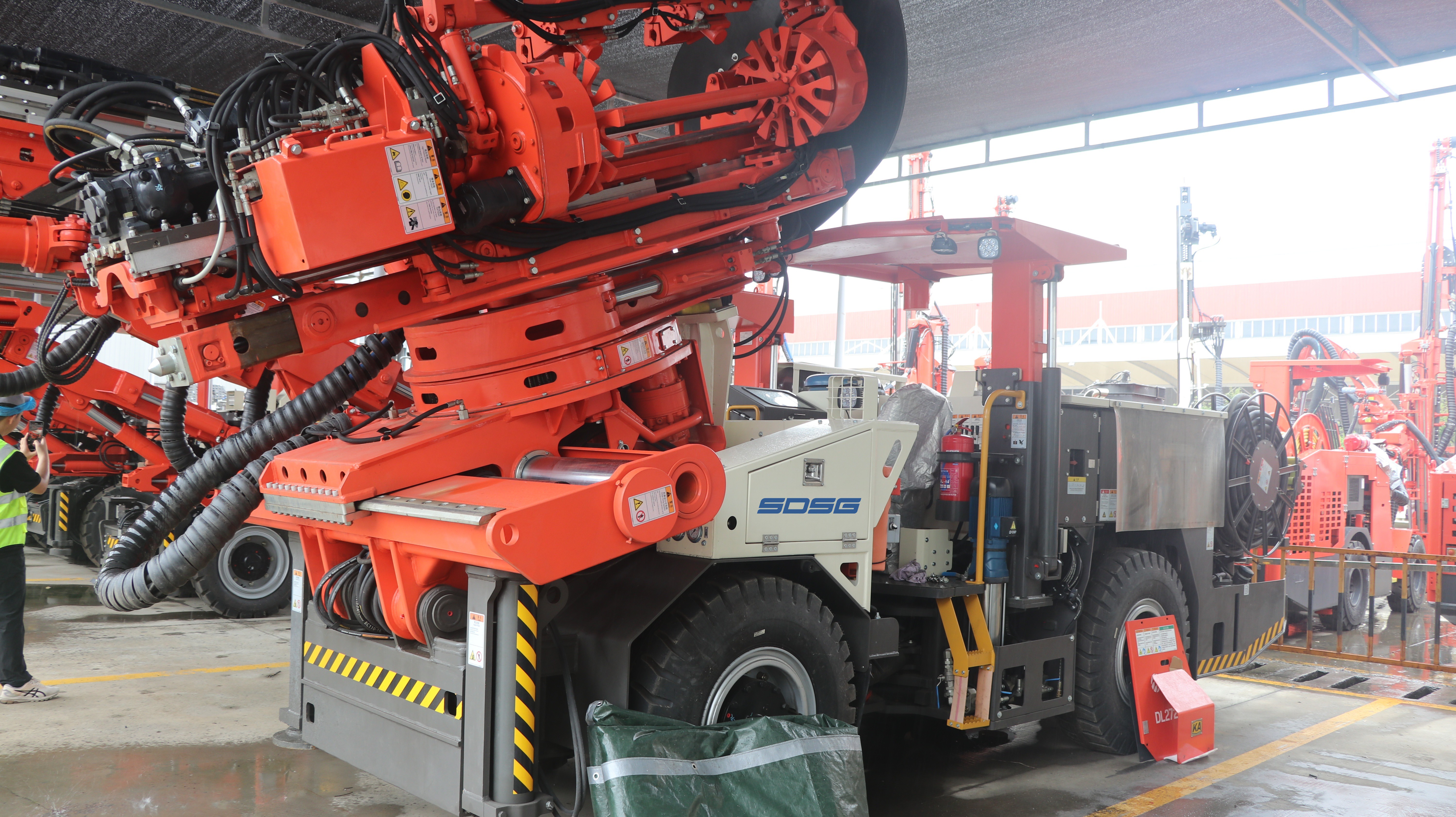 UDL391RH Hydraulic Mining Drill Rig