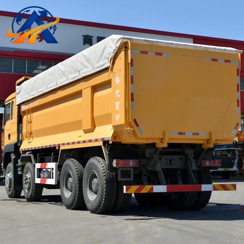 Camion-benne Sinotruk Sitrak G7W 400HP 8x4 de 6,8 m