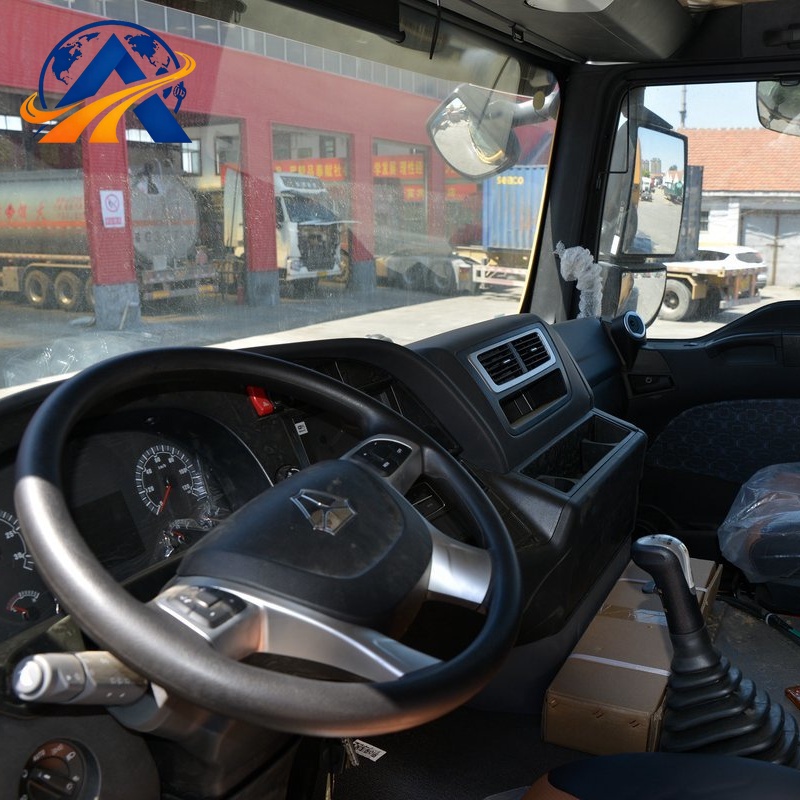 Camion-benne Sinotruk Sitrak G7W 400HP 8x4 de 6,8 m