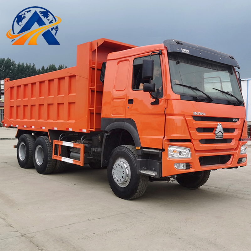 شاحنة قلابة Sinotruk Howo بـ 10 عجلات، 375HP، 6x4، 30 Ton