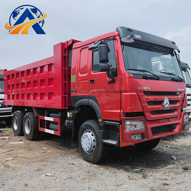 شاحنة قلابة Sinotruk Howo بـ 10 عجلات، 375HP، 6x4، 30 Ton