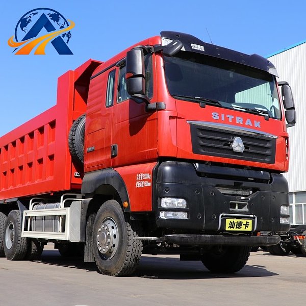 شاحنة قلابة ديزل Sinotruk Sitrak G7 بقدرة 400 حصان، 6×4، بطول 5.8 م