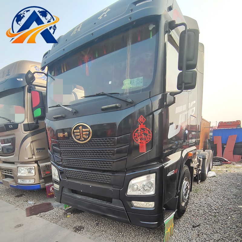 شاحنة جرار FAW JH6 6x4 بقدرة 460 حصان تعمل بالغاز الطبيعي المضغوط (CNG)