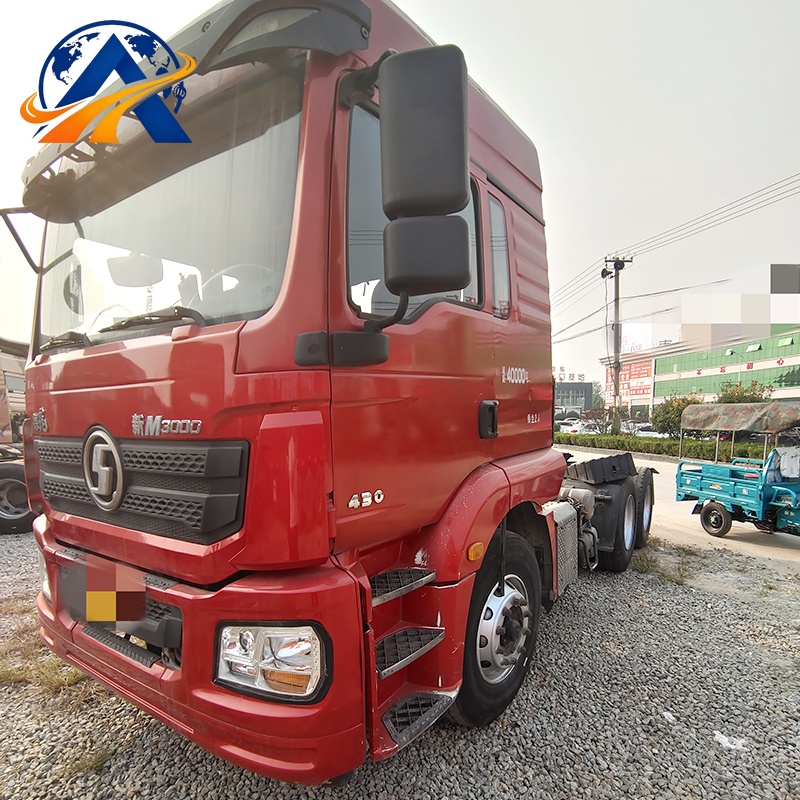 شاحنة جرار Shacman M3000 6x4 تعمل بالغاز الطبيعي المضغوط/الغاز الطبيعي المسال
