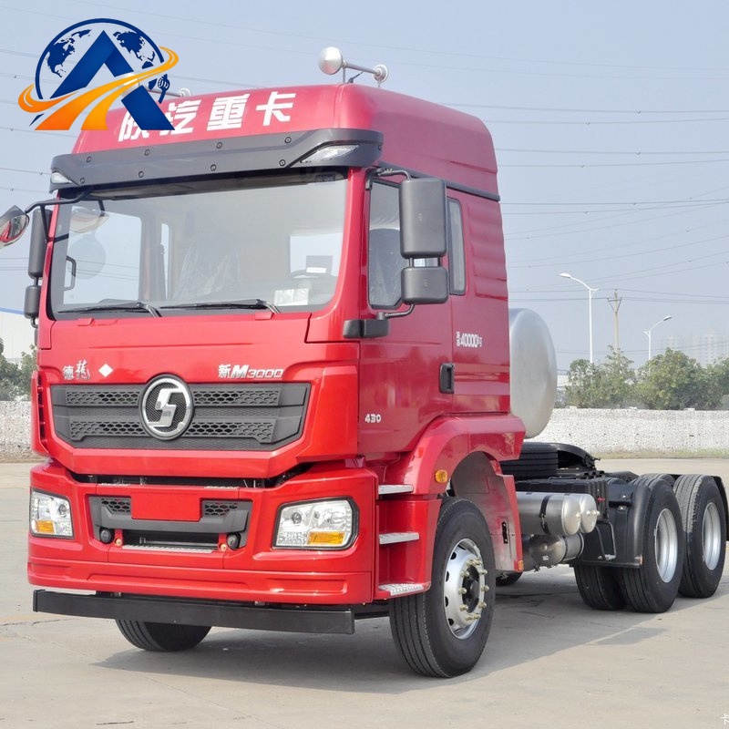 شاحنة جرار Shacman M3000 6x4 تعمل بالغاز الطبيعي المضغوط/الغاز الطبيعي المسال
