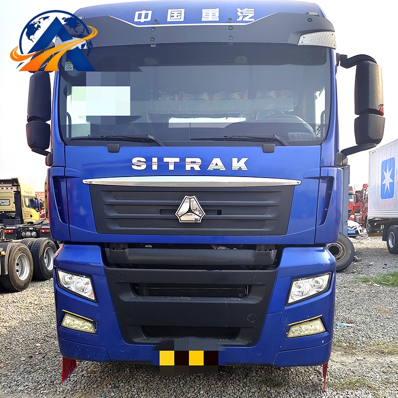 شاحنة Sinotruk بقدرة 540 حصان ودفع 6x4 وناقل حركة أوتوماتيكي