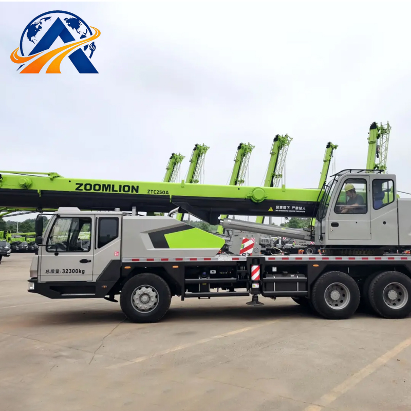 Grue sur camion lourd Zoomlion ZTC250A de 25 tonnes