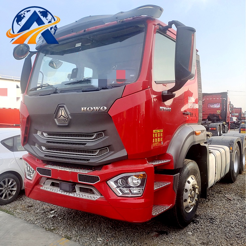 شاحنة جرار Howo N7W الثقيلة بقوة 460 حصان وتكوين 6×4