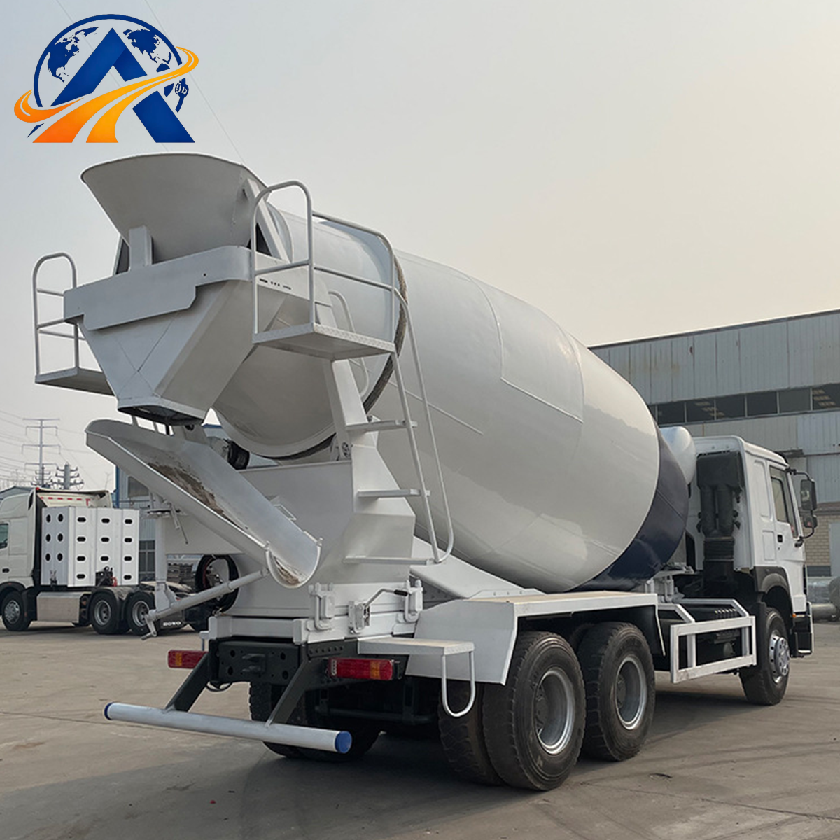 Export Sinotruk Howo 371 6x4 Concrete Mixer Truck