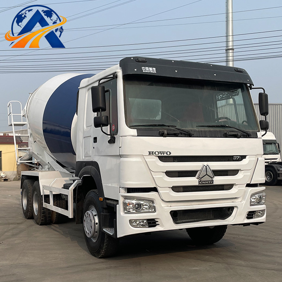 Export Sinotruk Howo 371 6x4 Concrete Mixer Truck