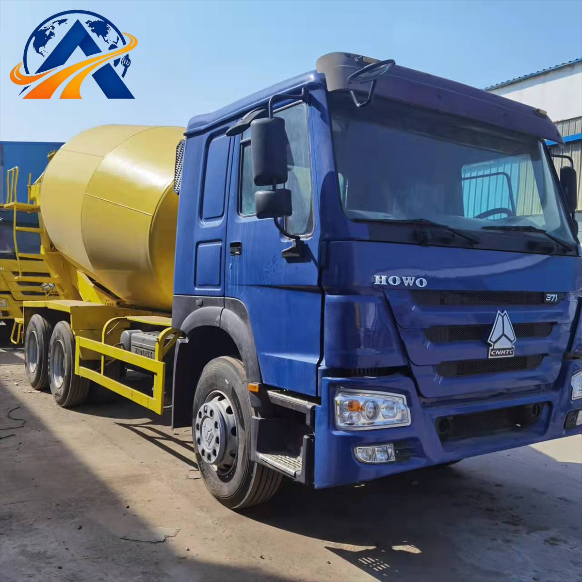 Export Sinotruk Howo 371 6x4 Concrete Mixer Truck
