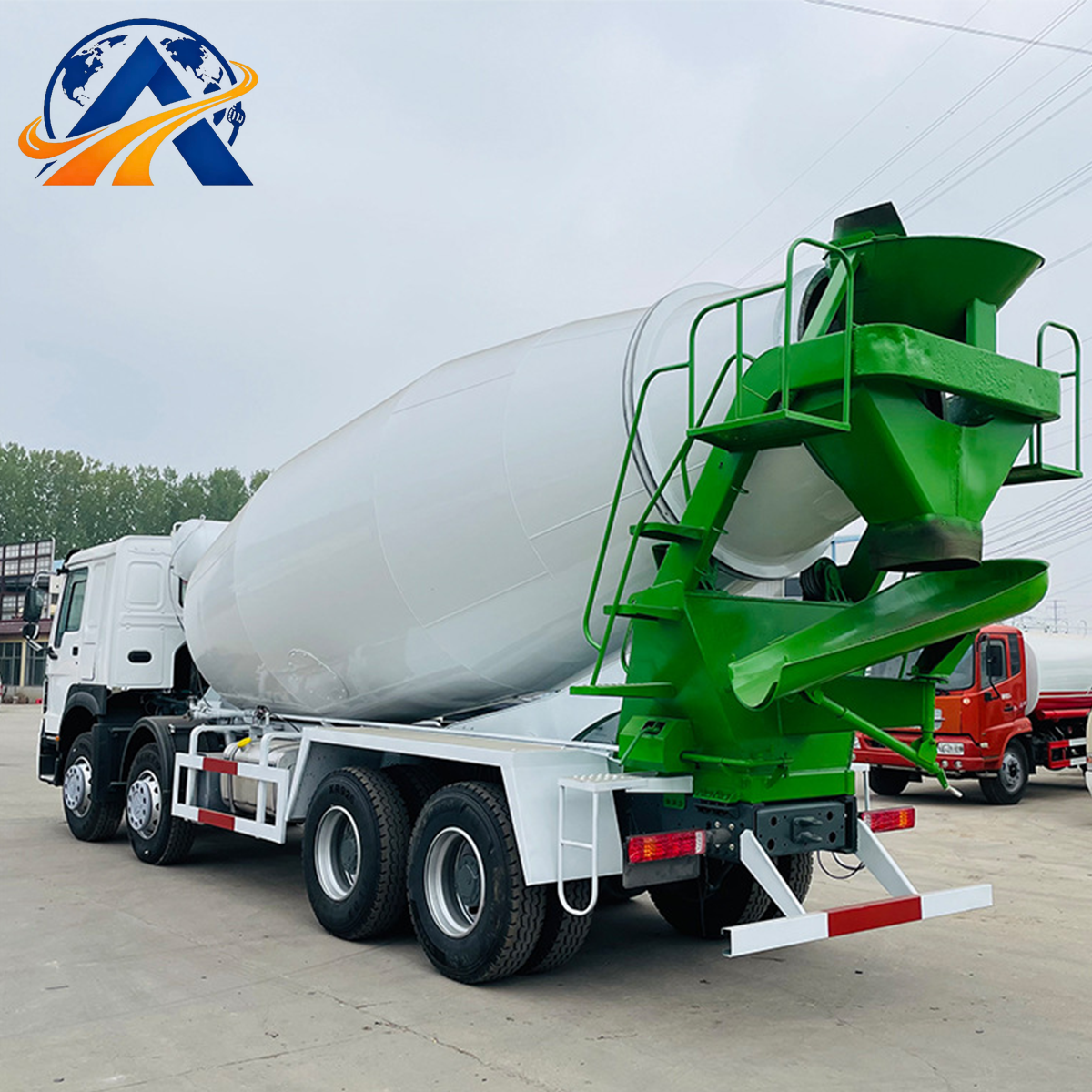 Howo 371 8x4 Concrete Cement Mixer Truck
