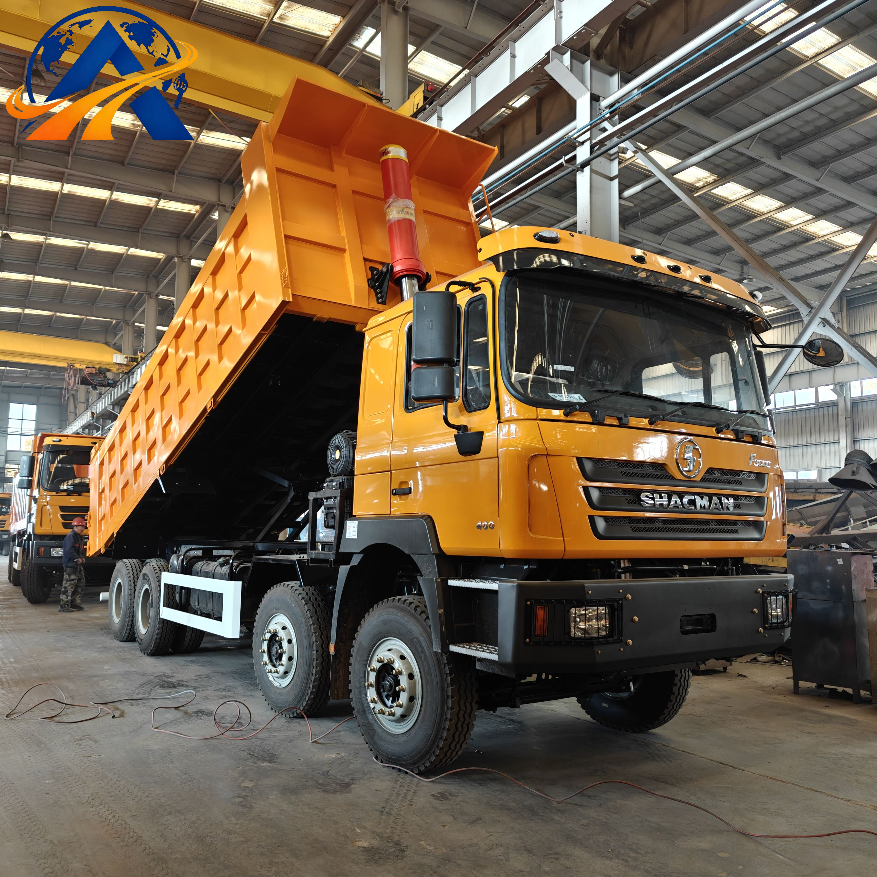 Camion-benne Shacman F3000 8x4 Chine