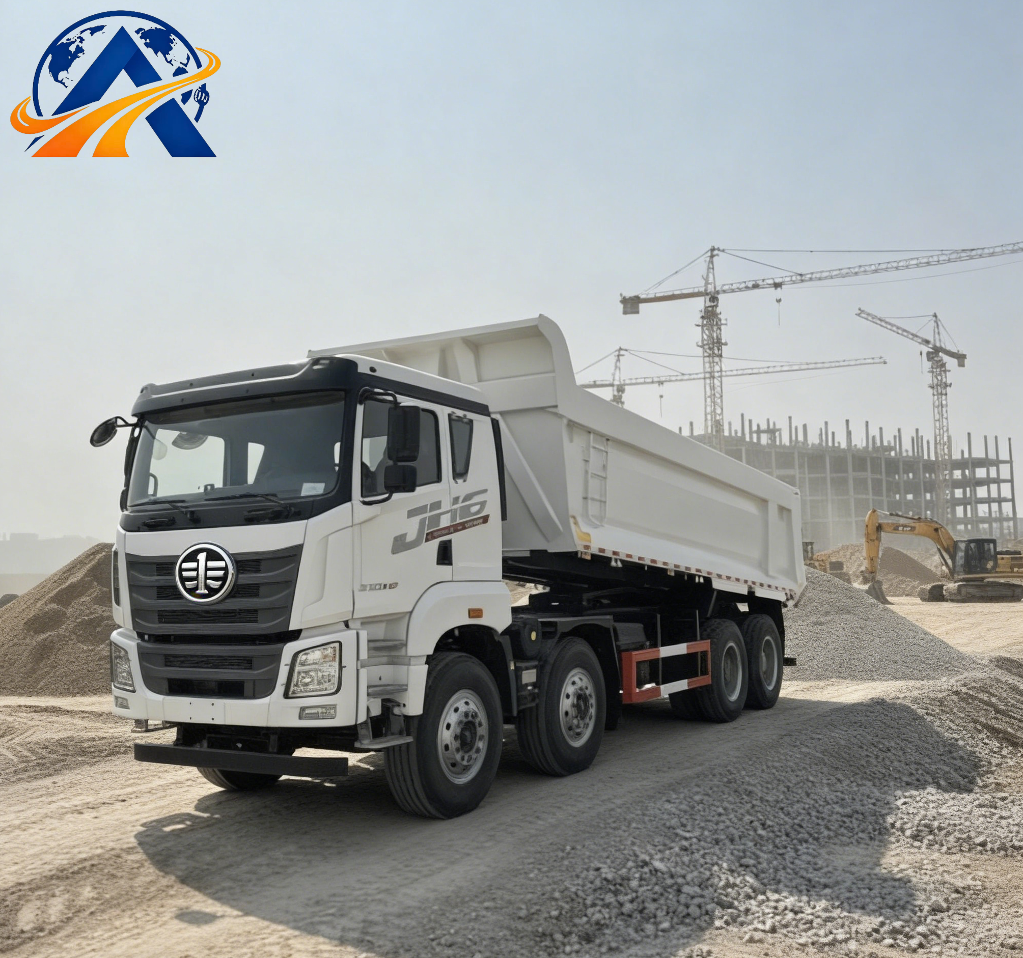 Faw Trucks J6P 420HP  8x4 Dump Truck