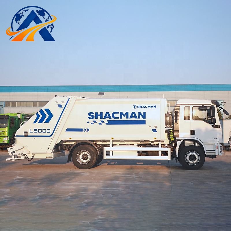 شاحنة SHACMAN لضغط النفايات