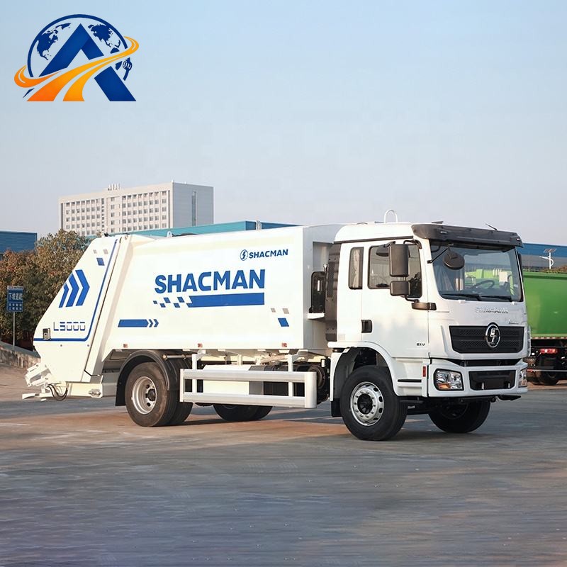 شاحنة SHACMAN لضغط النفايات