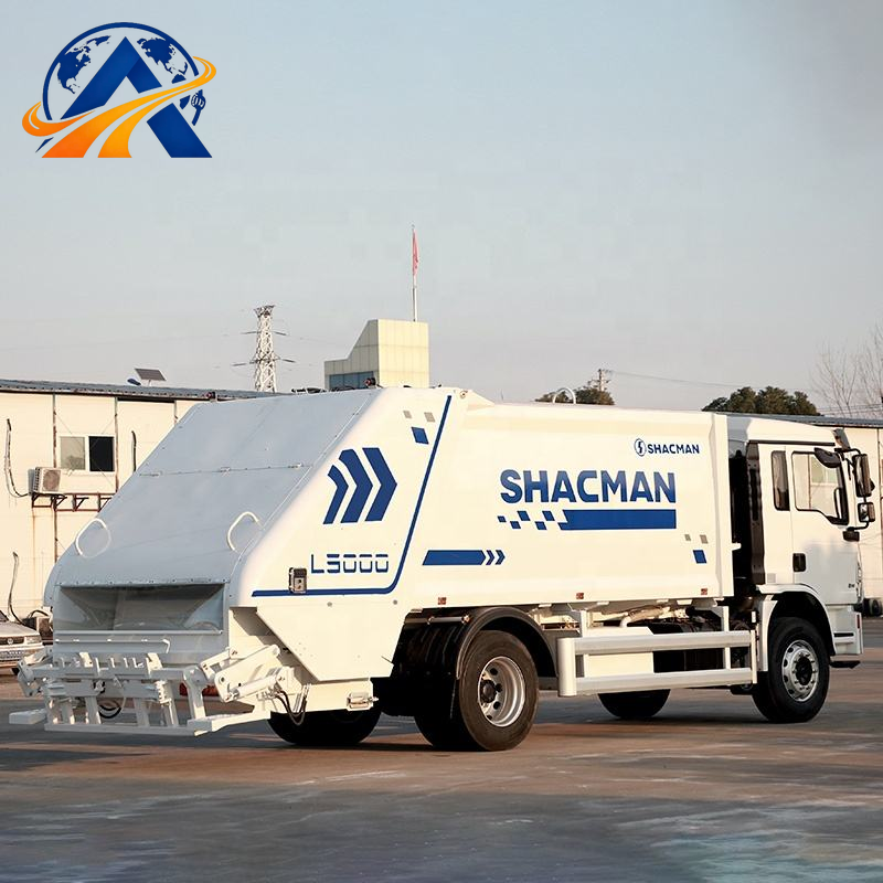 شاحنة SHACMAN لضغط النفايات