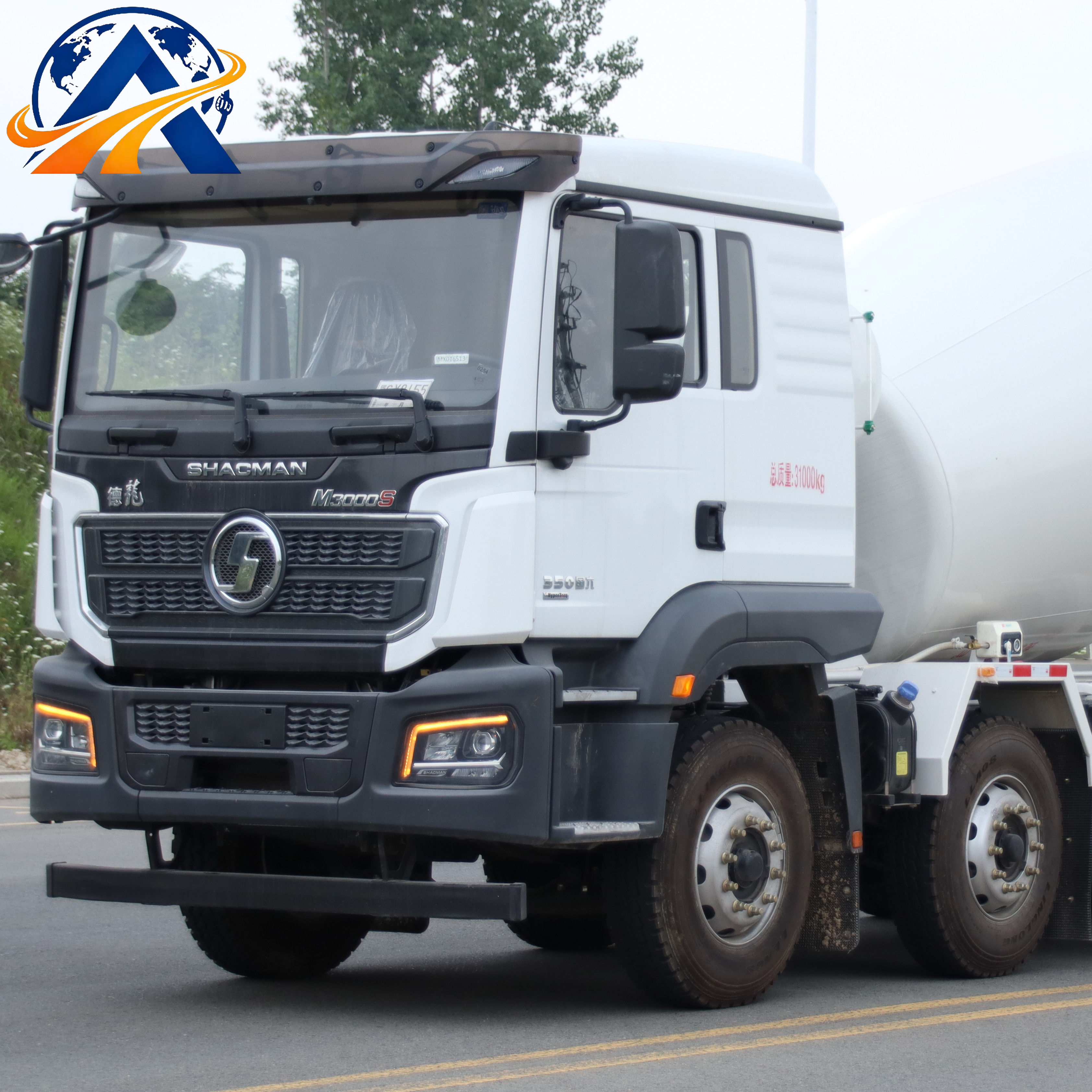 Camion malaxeur à béton Shacman 8x4