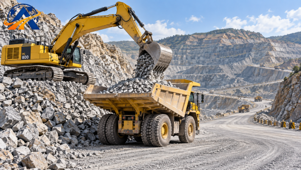 Comment les excavatrices hydrauliques influencent la vitesse de chargement sur les sites de carrière