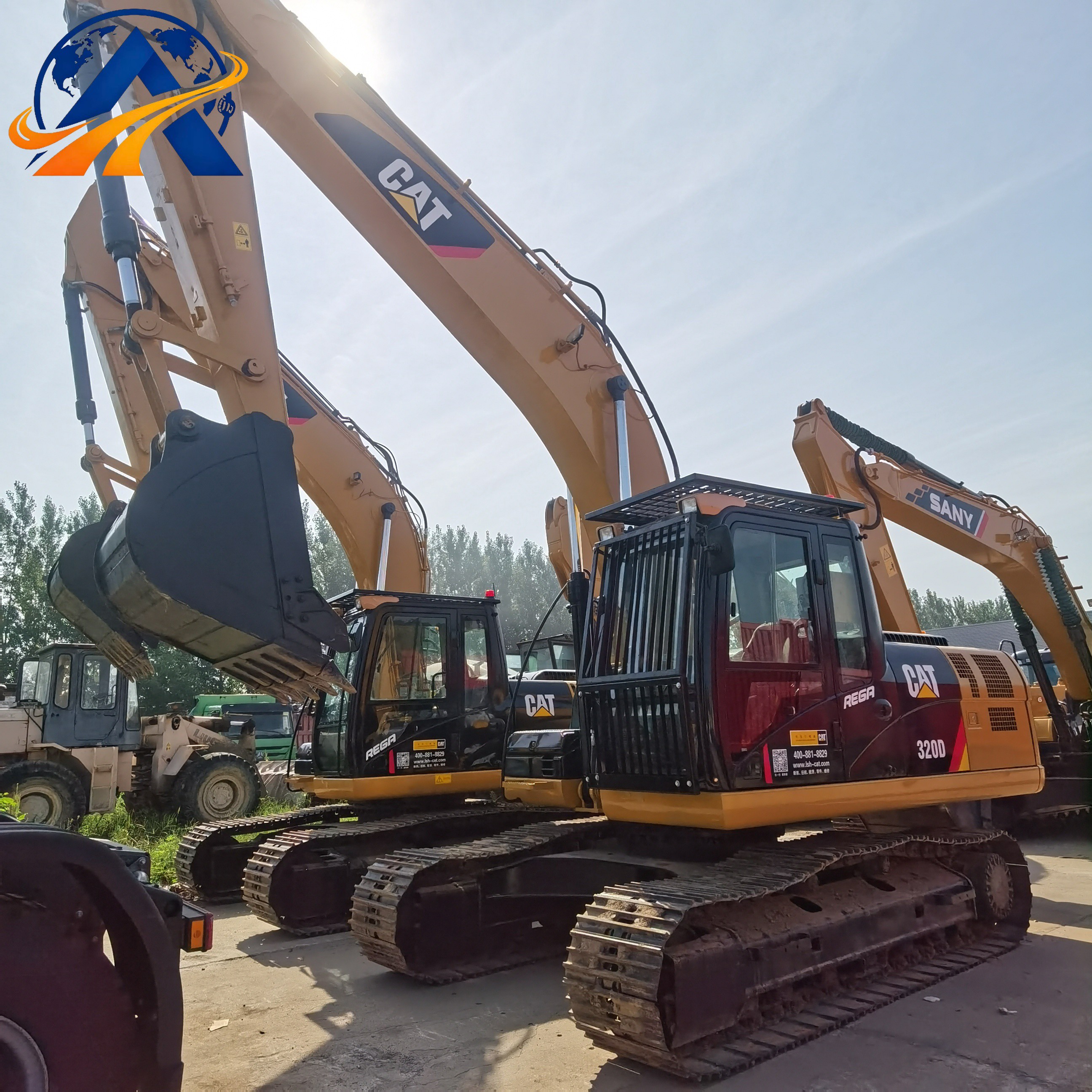 Pelle hydraulique moyenne Cat® 320D