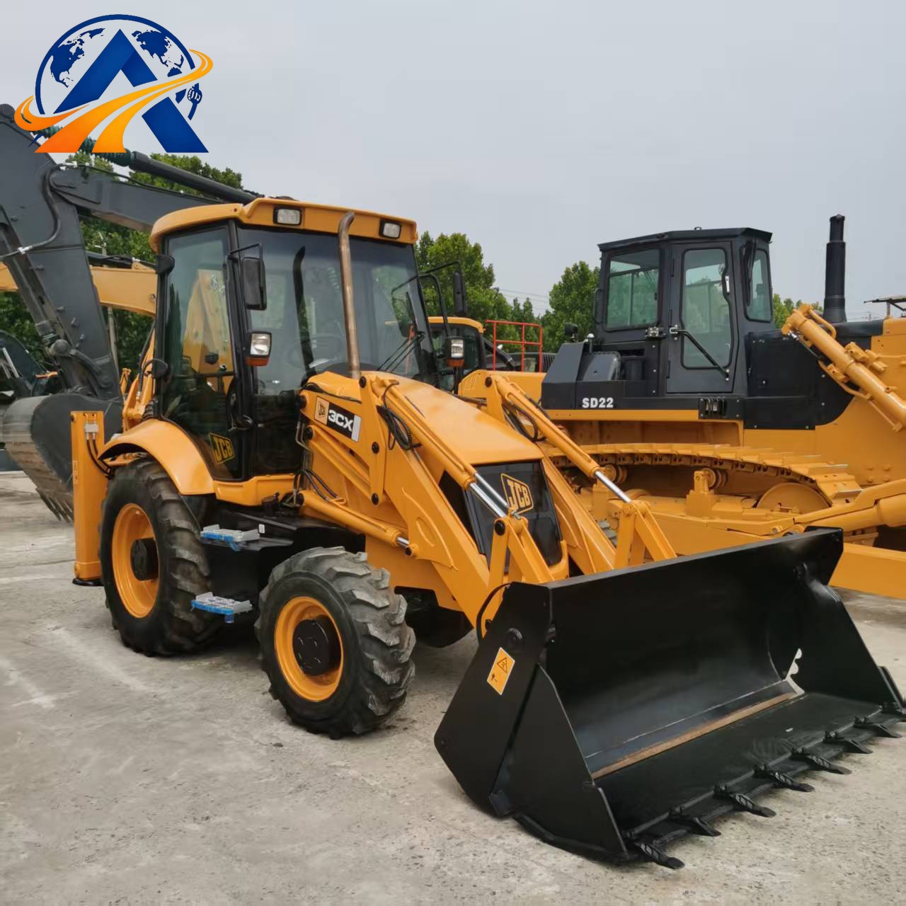 JCB® 3CX Sitemaster tractopelle télescopique à déport latéral