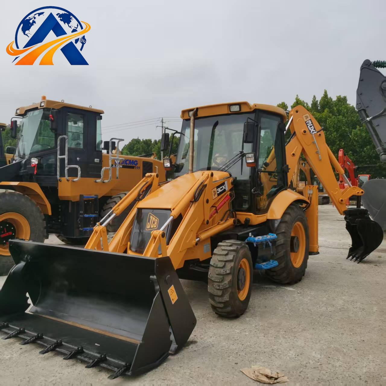 JCB® 3CX Sitemaster tractopelle télescopique à déport latéral