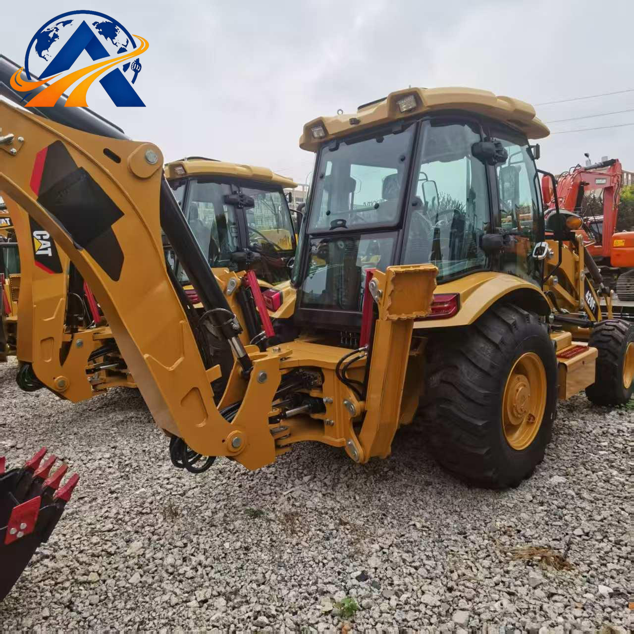 لودر حفار Caterpillar 420F2