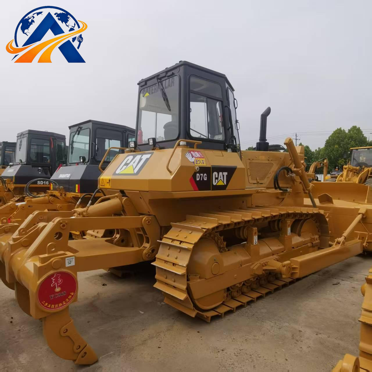 جرافة Caterpillar D7G Series 2 المجنزرة