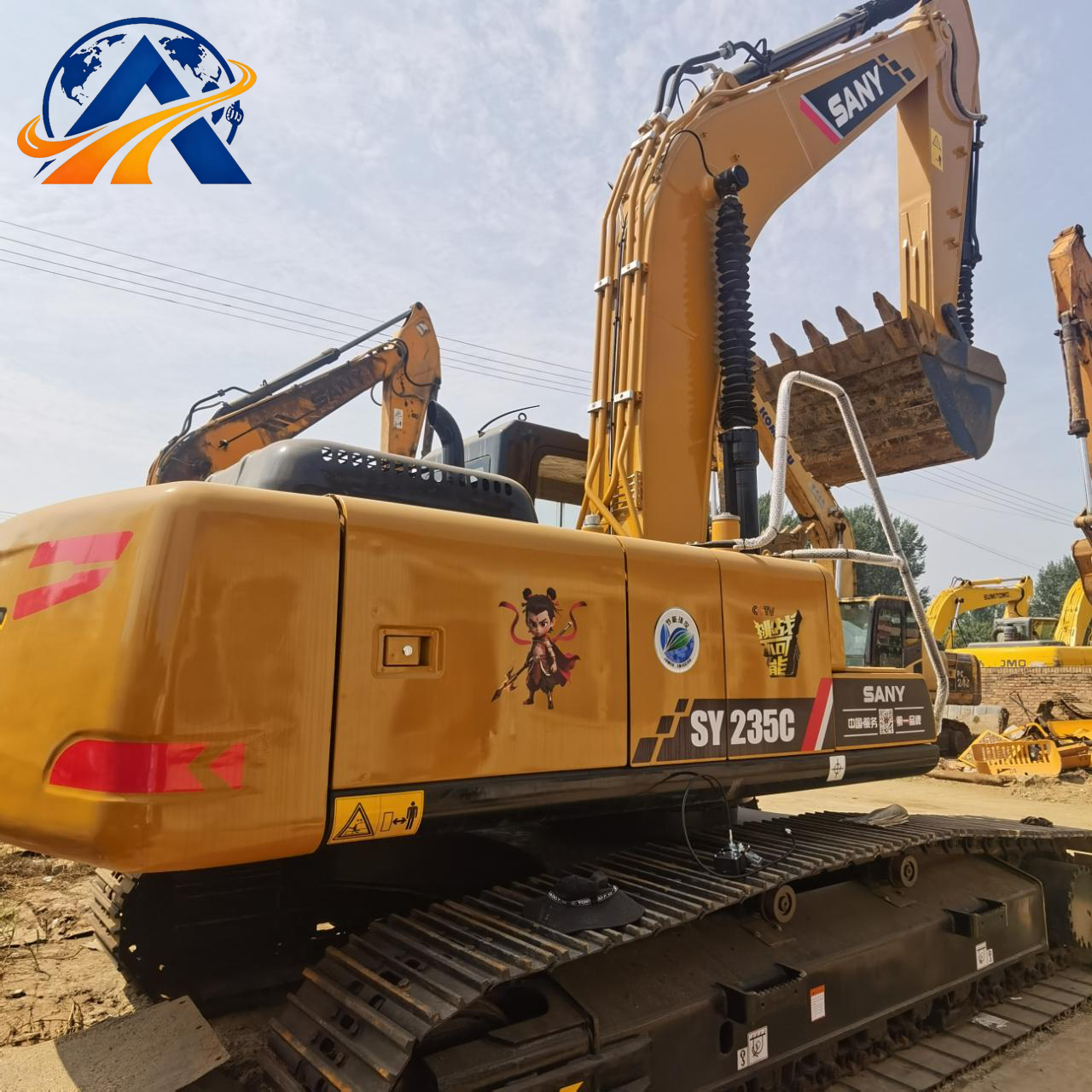 حفارة هيدروليكية متوسطة SANY SY235C بوزن 23 طن