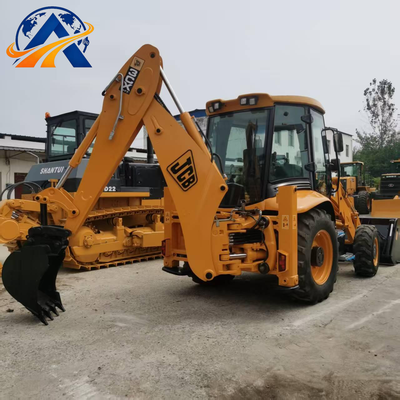 لودر حفار JCB 3CX Sitemaster بذراع تلسكوبي وإزاحة جانبية