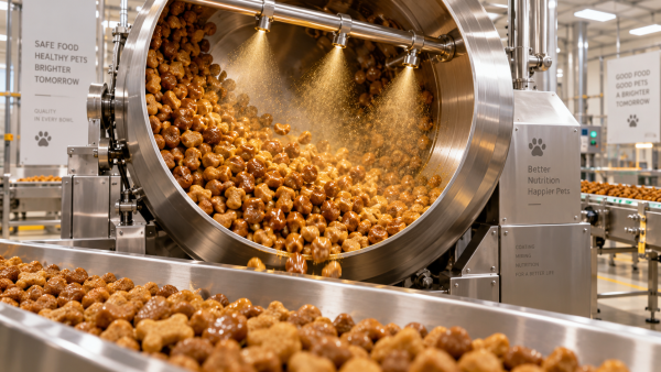 Can coating with pet food oils improve dry food palatability?