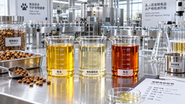 How to compare pet food fats and oils by energy density