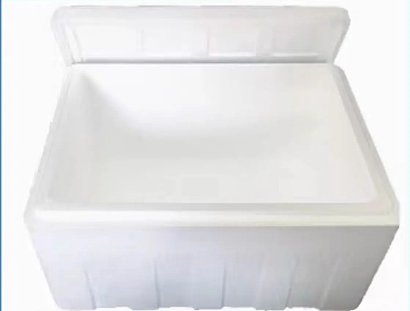 White Corrugated Reusable Insulated Shipping