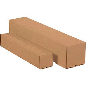 Kraft Square Mailing Tubes
