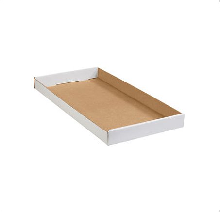 White Single Wall Corrugated Tray