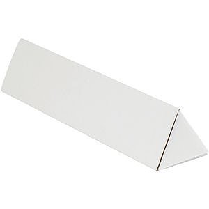 White Triangle Mailing Tubes