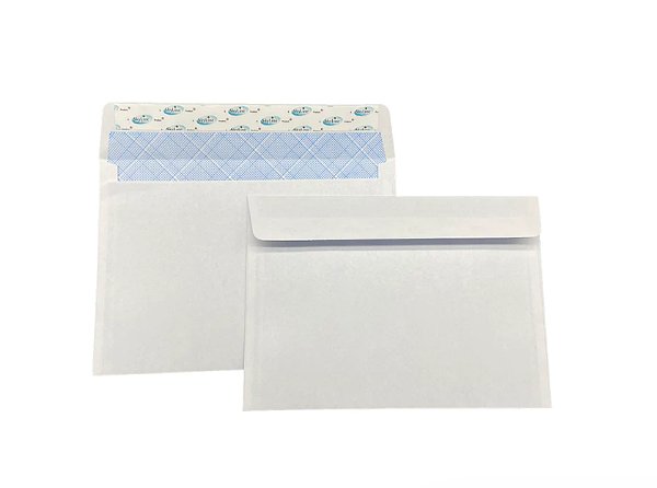 Self-adhesive sealed envelope
