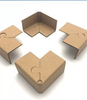 Buckled Paper Edge Protecto
