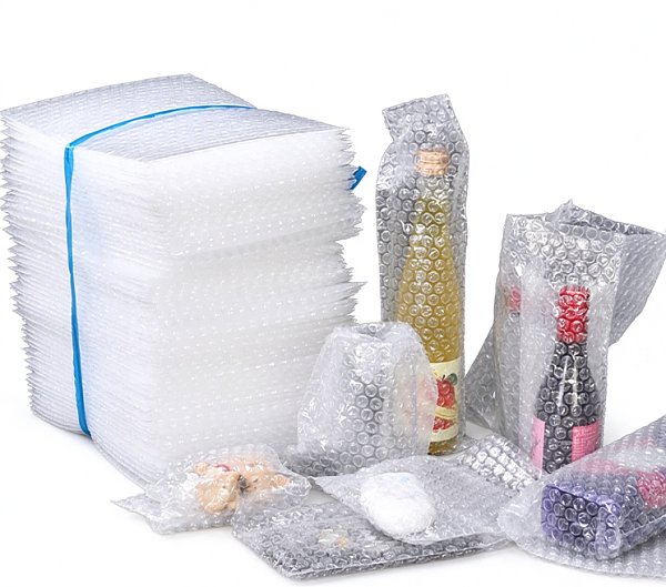 Clear Super Duty Self-Seal Bubble Pouch