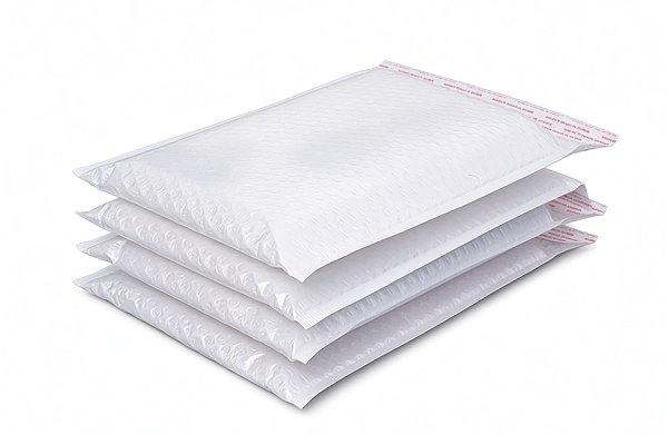 White PE Bubble Mailer