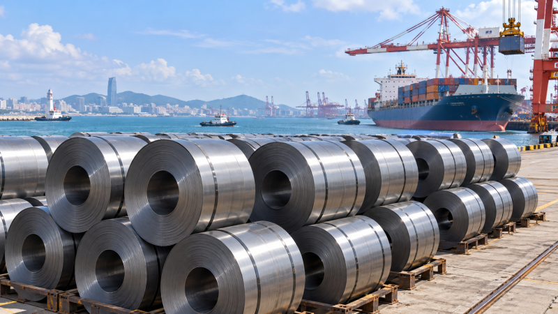 Shandong Shouyuan Steel Co., Ltd. Ships Hot-Rolled Coils to Haiphong Port, Vietnam