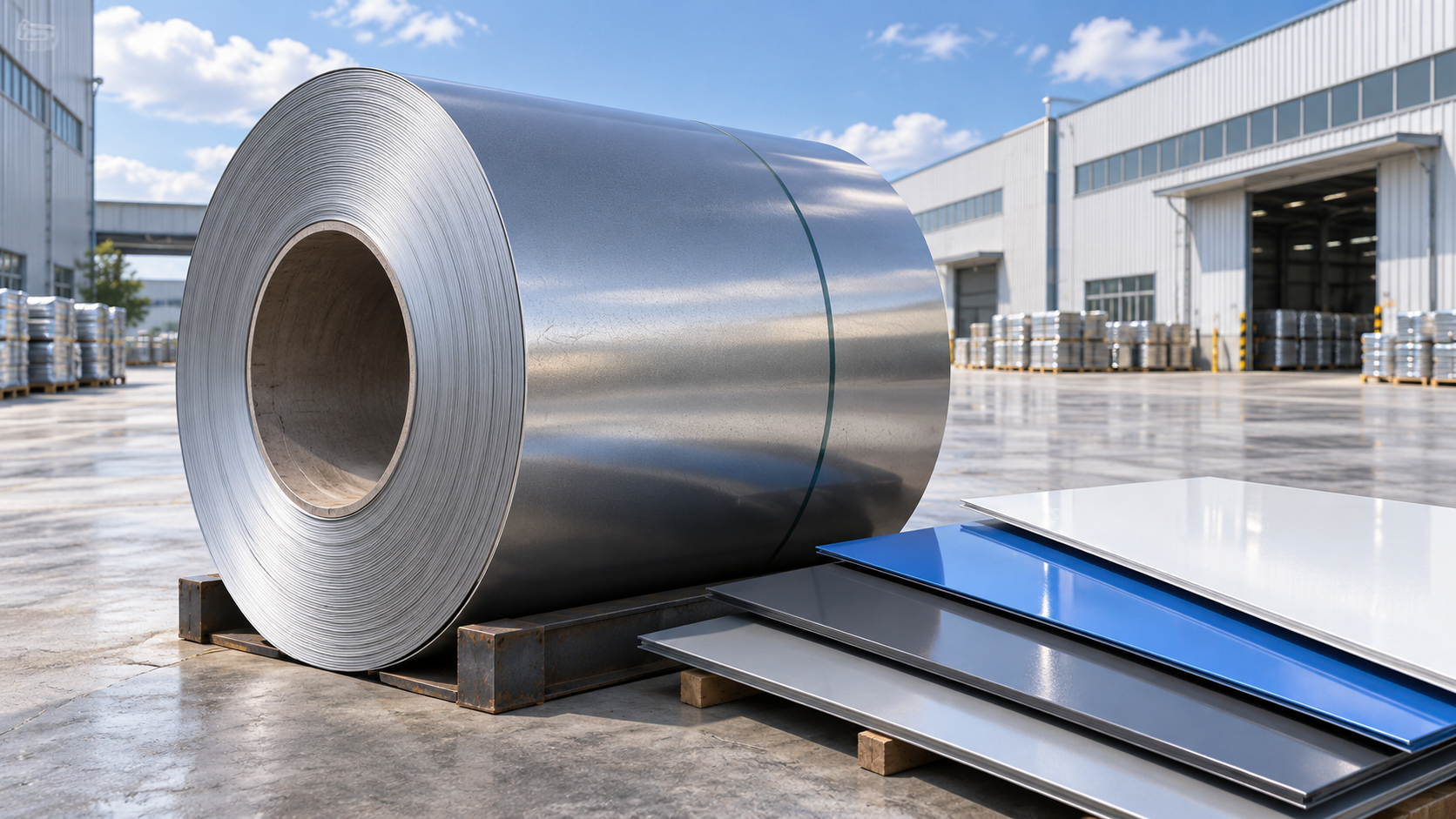 Pre-Painted Steel Supports Efficient and Attractive Construction
