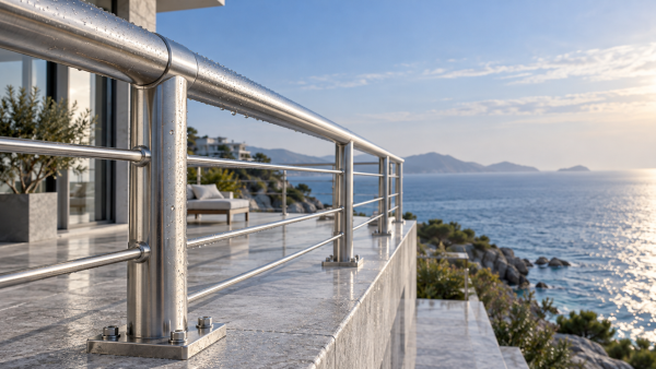 Is 304 or 316 stainless steel better for coastal railings?