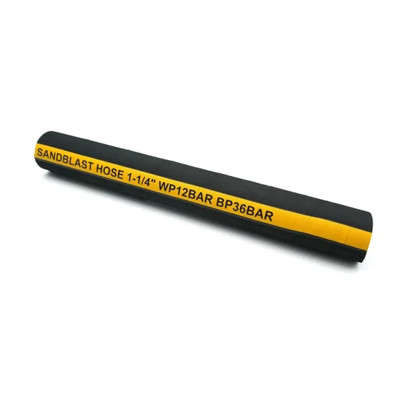Sandblasting pipe