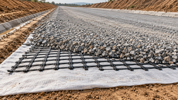 Using Geosynthetics to Reduce Aggregate Demand in Roads on Soft Subgrades