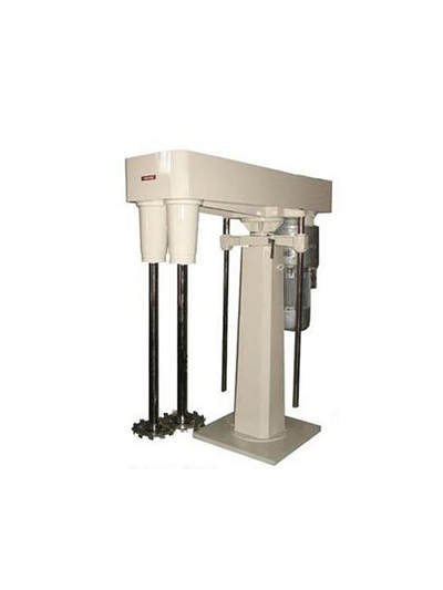 Biaxial stirring disperser