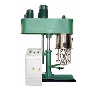 Double planetary power mixer