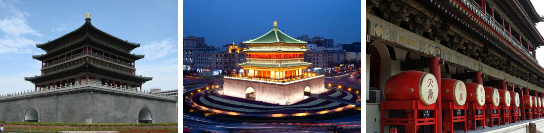 Xian Bell Tower and Drum Tower